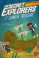 Book Cover for The Secret Explorers and the Sunken Treasure by SJ King