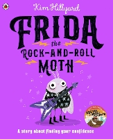 Book Cover for Frida the Rock-and-Roll Moth by Kim Hillyard