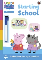 Book Cover for Learn with Peppa: Starting School wipe-clean activity book by Peppa Pig