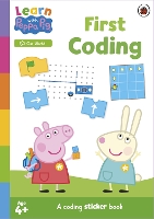 Book Cover for Learn with Peppa: First Coding sticker activity book by Peppa Pig