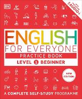 Book Cover for English for Everyone Practice Book Level 1 Beginner by DK