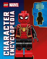 Book Cover for LEGO Marvel Character Encyclopedia by Shari Last