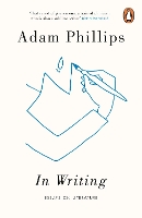 Book Cover for In Writing by Adam Phillips