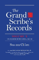 Book Cover for The Grand Scribe's Records, Volume X by Ssu-ma Ch'ien