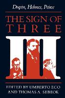 Book Cover for The Sign of Three by Umberto Eco