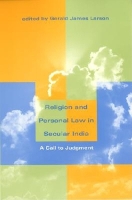 Book Cover for Religion and Personal Law in Secular India by Gerald James Larson