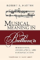 Book Cover for Musical Meaning in Beethoven by Robert S. Hatten