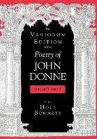 Book Cover for The Variorum Edition of the Poetry of John Donne, Volume 7.1 by John Donne