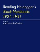 Book Cover for Reading Heidegger's Black Notebooks 1931–1941 by Ingo (Lecturer, Philosophy, University of Tasmania) Farin