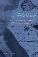 Book Cover for Abel's Proof by Peter (Tutor and Musician in Residence, St. John's College) Pesic