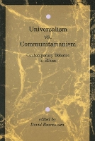 Book Cover for Universalism vs. Communitarianism by David Rasmussen