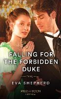 Book Cover for Falling For The Forbidden Duke by Eva Shepherd