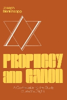 Book Cover for Prophecy and Canon by Joseph Blenkinsopp