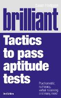 Book Cover for Brilliant Tactics to Pass Aptitude Tests by Susan Hodgson