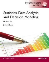 Book Cover for Statistics, Data Analysis, and Decision Modeling by James Evans