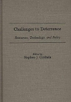 Book Cover for Challenges to Deterrence by Stephen J Cimbala