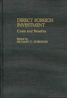 Book Cover for Direct Foreign Investment by Richard D. Robinson