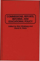 Book Cover for Commissions, Reports, Reforms, and Educational Policy by Rick Ginsberg, David Plank