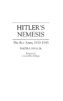 Book Cover for Hitler's Nemesis by Walter S, Jr Dunn