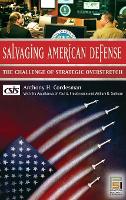 Book Cover for Salvaging American Defense by Anthony H. Cordesman