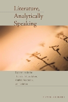 Book Cover for Literature, Analytically Speaking by Peter Swirski