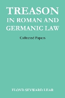 Book Cover for Treason in Roman and Germanic Law by Floyd Seyward Lear