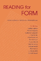 Book Cover for Reading for Form by Susan J. Wolfson