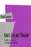 Book Cover for Kant's Life and Thought by Ernst Cassirer