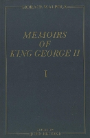 Book Cover for Memoirs of King George II by Horace Walpole