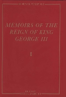 Book Cover for Memoirs of the Reign of King George III by Horace Walpole