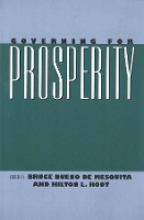 Book Cover for Governing for Prosperity by Bruce Bueno de Mesquita