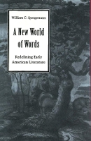 Book Cover for A New World of Words by William C. Spengemann