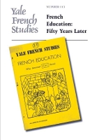 Book Cover for Yale French Studies, Number 113 by Ralph Albanese