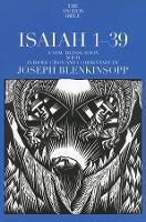Book Cover for Isaiah 1-39 by Joseph Blenkinsopp