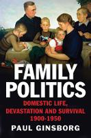 Book Cover for Family Politics by Paul Ginsborg