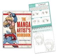 Book Cover for The Manga Artist's Workbook by Christopher Hart