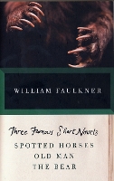 Book Cover for THREE FAMOUS SHORT NOVELS by William Faulkner