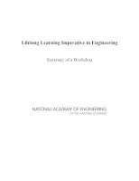 Book Cover for Lifelong Learning Imperative in Engineering by National Academy of Engineering