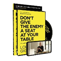 Book Cover for Don't Give the Enemy a Seat at Your Table Study Guide with DVD by Louie Giglio