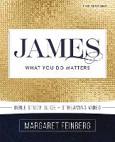 Book Cover for James Bible Study Guide plus Streaming Video by Margaret Feinberg