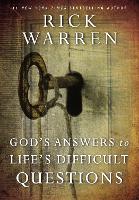 Book Cover for God's Answers to Life's Difficult Questions by Rick Warren