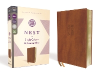 Book Cover for NRSV, Single-Column Reference Bible, Leathersoft, Brown, Comfort Print by Zondervan