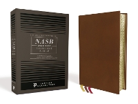 Book Cover for NASB, Thinline Bible, Premium Goatskin Leather, Brown, Premier Collection, Black Letter, Gauffered Edges, 2020 Text, Comfort Print by Zondervan