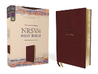 Book Cover for NRSVue, Holy Bible, Leathersoft, Burgundy, Comfort Print by Zondervan