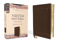 Book Cover for NRSVue, Holy Bible, Personal Size, Leathersoft, Brown, Comfort Print by Zondervan