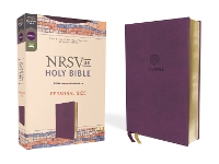 Book Cover for NRSVue, Holy Bible, Personal Size, Leathersoft, Purple, Comfort Print by Zondervan