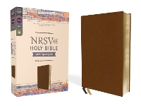 Book Cover for NRSVue, Holy Bible with Apocrypha, Leathersoft, Brown, Comfort Print by Zondervan