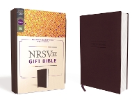 Book Cover for NRSVue, Gift Bible, Leathersoft, Burgundy, Comfort Print by Zondervan