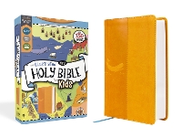 Book Cover for NIrV, The Illustrated Holy Bible for Kids, Leathersoft, Yellow, Full Color, Comfort Print by Zondervan