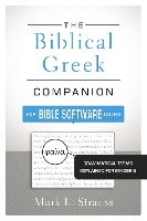 Book Cover for The Biblical Greek Companion for Bible Software Users by Mark L Strauss